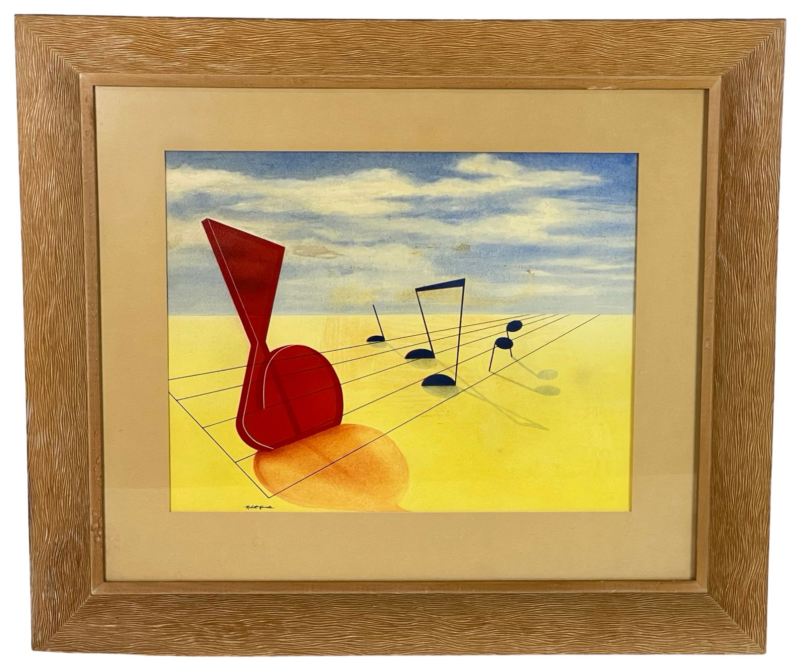 Surrealist Musical Notes by Robert Hovorka (1 of 3)