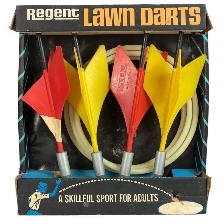 Vintage Jarts Outdoor Lawn Darts by Regent (1 of 4)