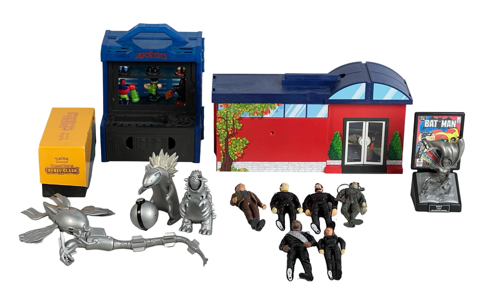 Pokemon Cards & Action Figures, Star Trek, Playmob (1 of 3)
