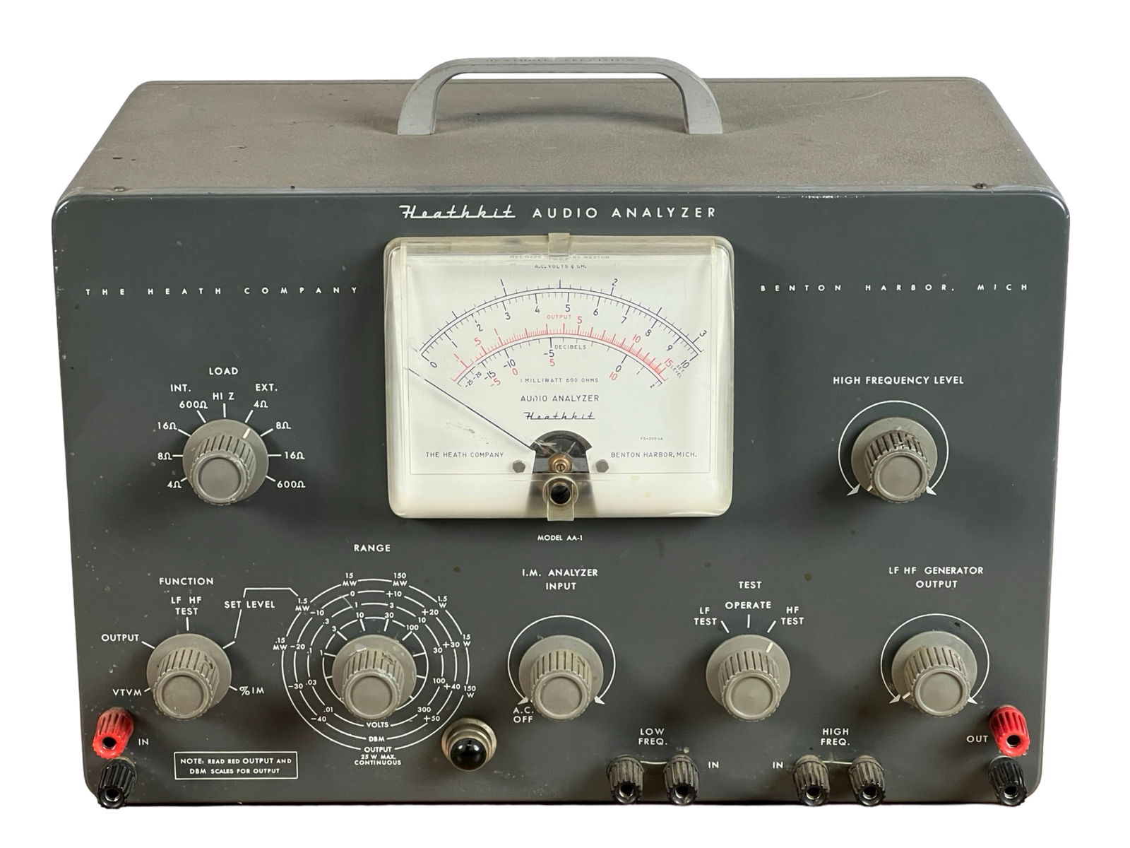 Heathkit Audio Analyzer Model AA-1 (1 of 2)