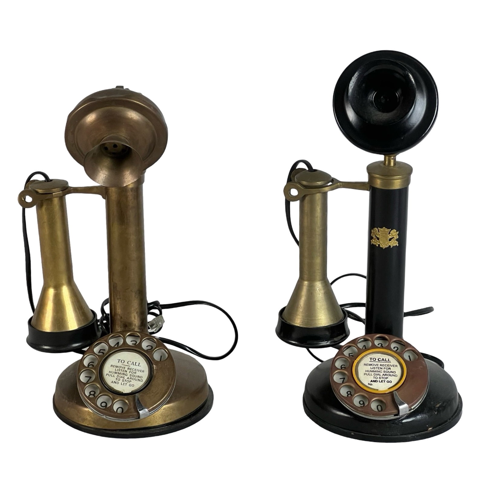 Two Vintage Candlestick Telephones/ Phones (1 of 4)