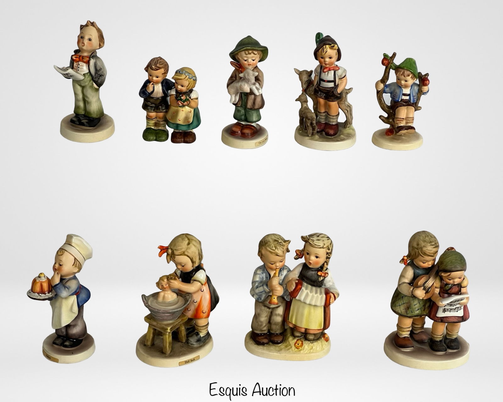 Collection of Hummel Goebel Porcelain Figurines (1 of 8)