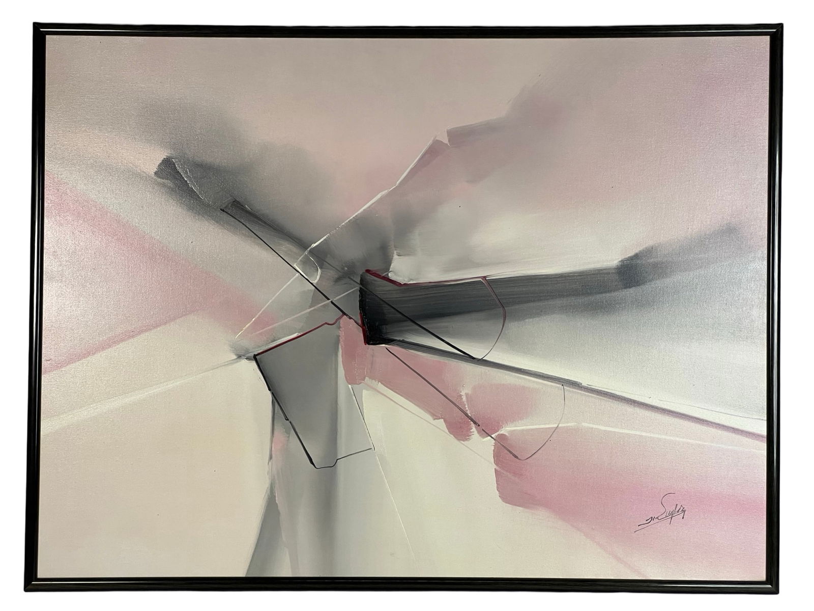 Josef Kugler Abstract Oil Painting (1 of 2)