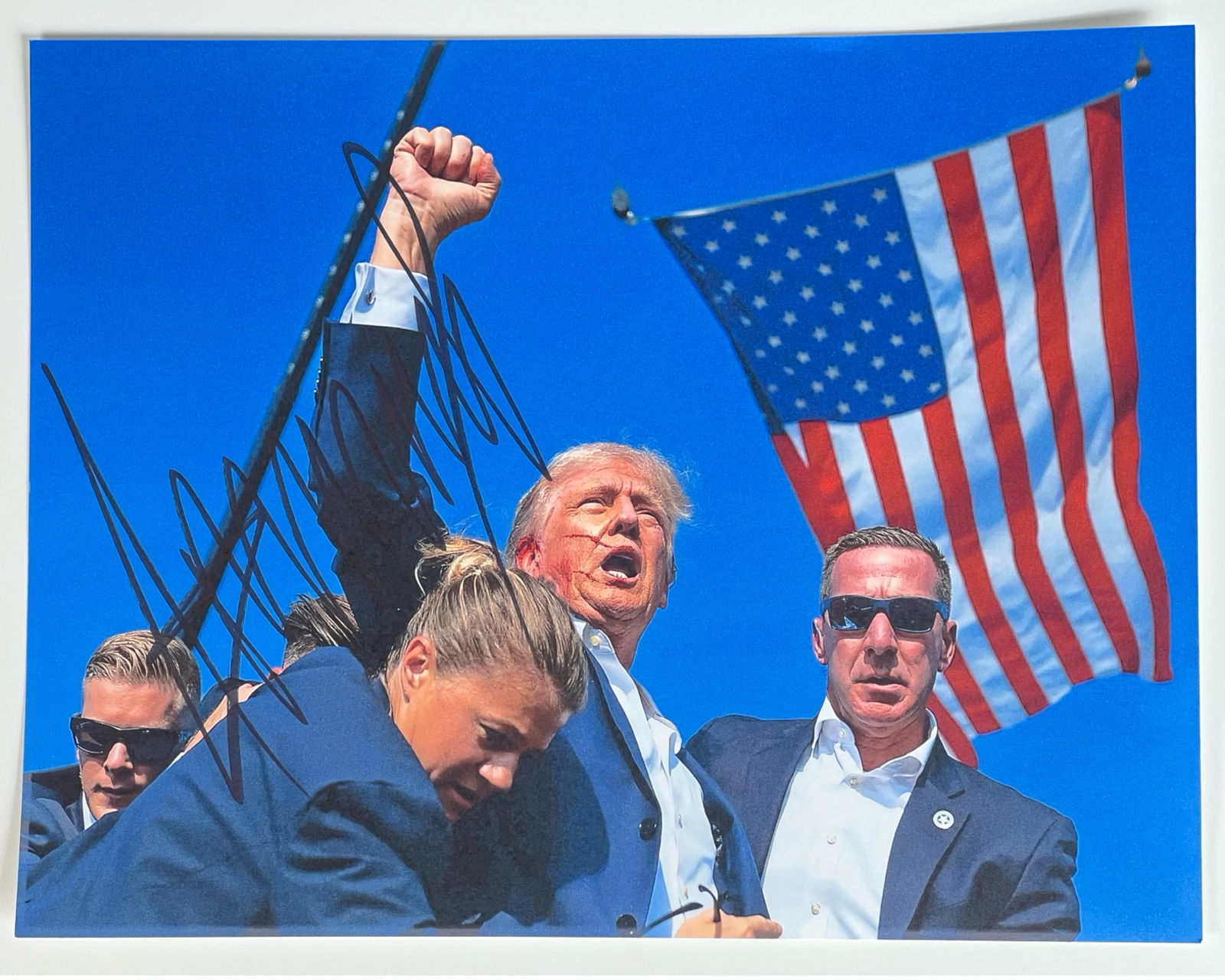 President Donald Trump Autographed Photograph (1 of 2)