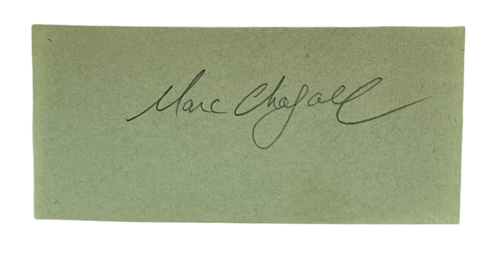 Marc Chagall Autograph/ Signature (1 of 2)