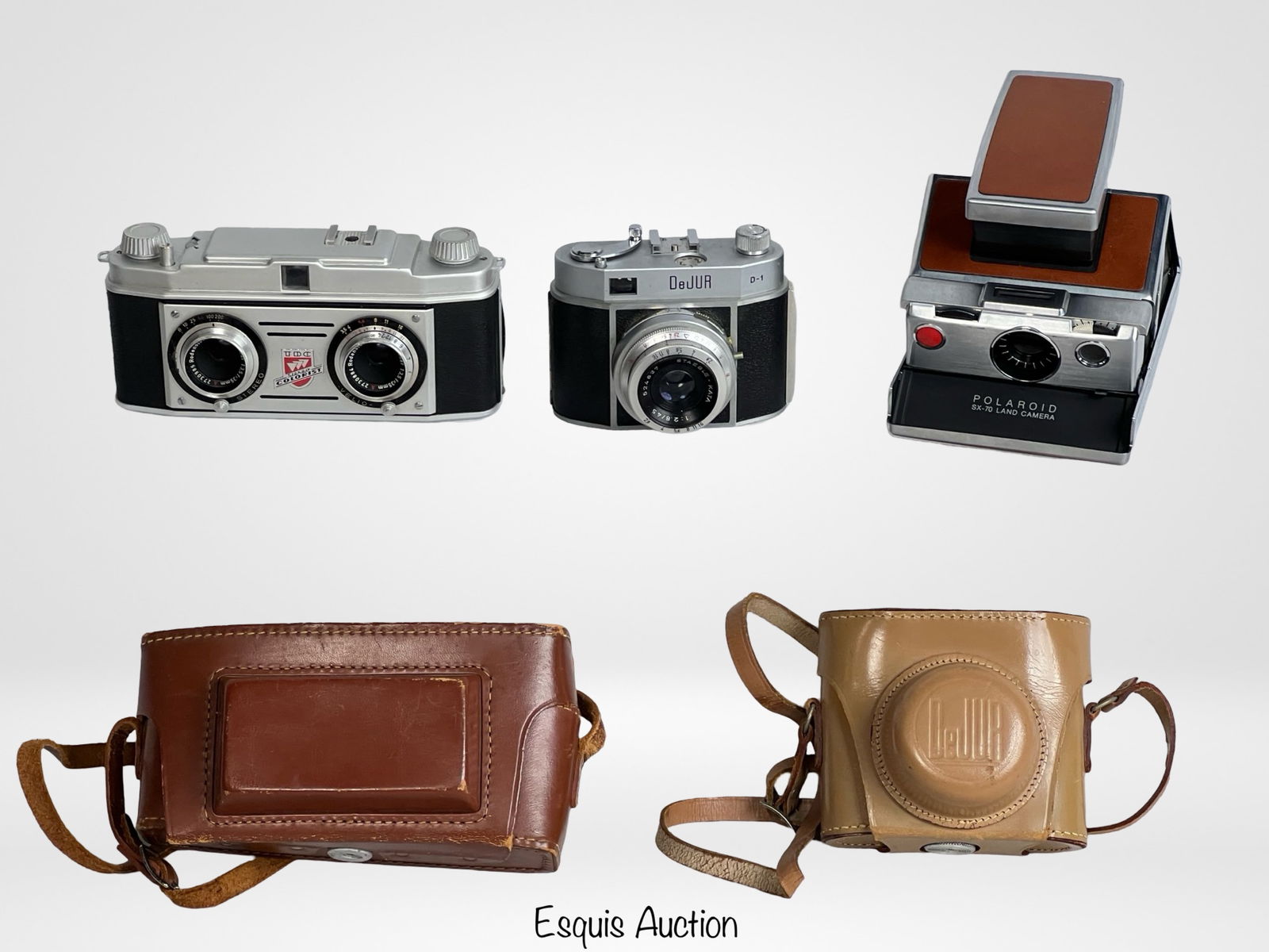 Vintage Cameras- Polaroid SX-70, TDC Stereo Colori (1 of 9)