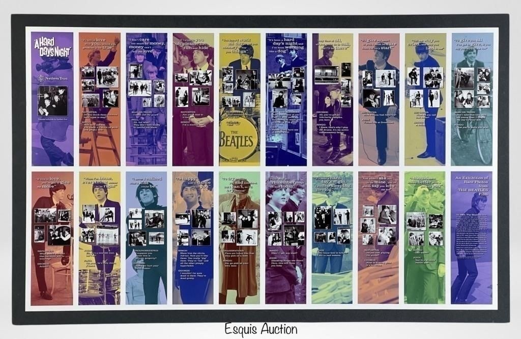 "The Beatles"- Framed Art Collage (1 of 5)