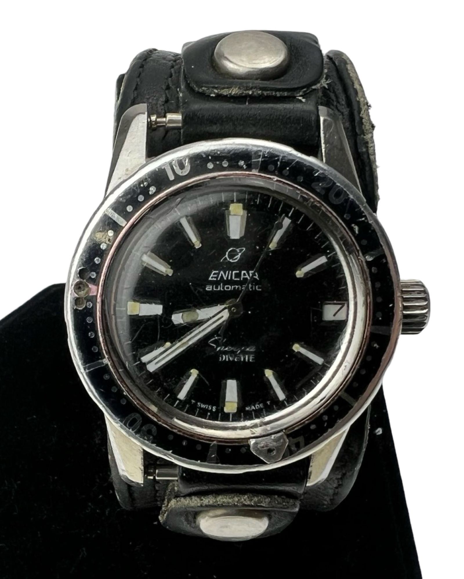 Enicar Sherpa Divette Diver Wrist Watch (1 of 5)