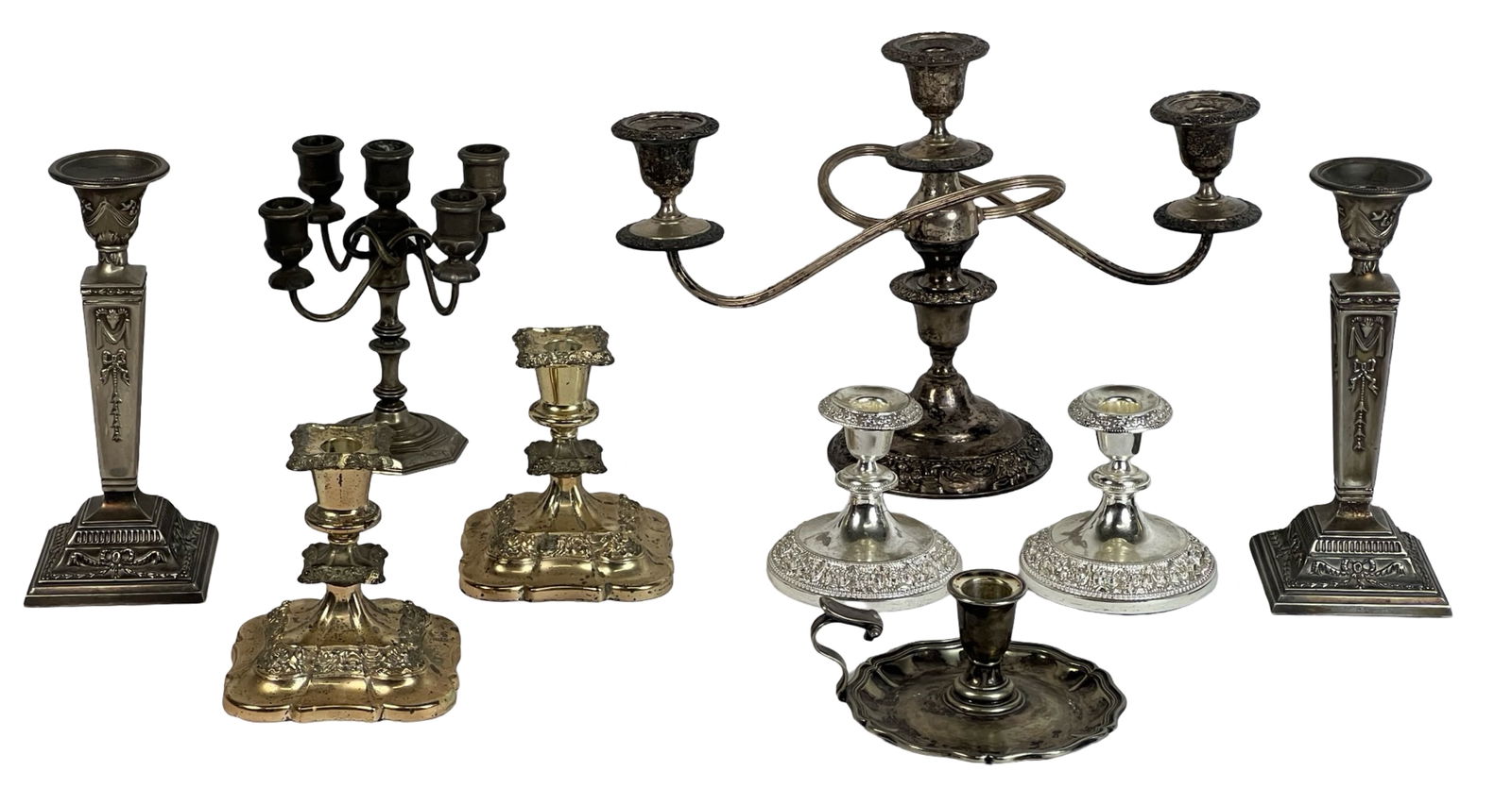 Antique and Vintage Candlesticks & Candelabras (1 of 5)