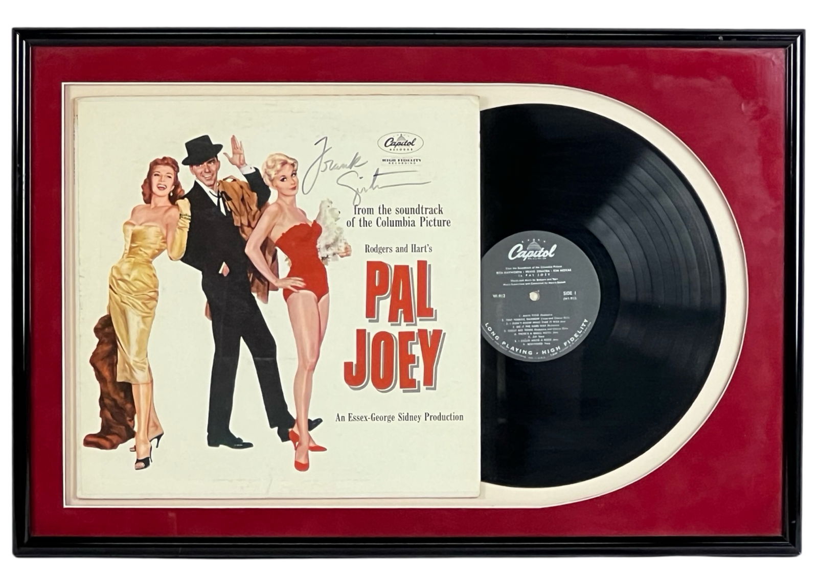 Frank Sinatra Autographed "Pal Joey" Album (1 of 4)