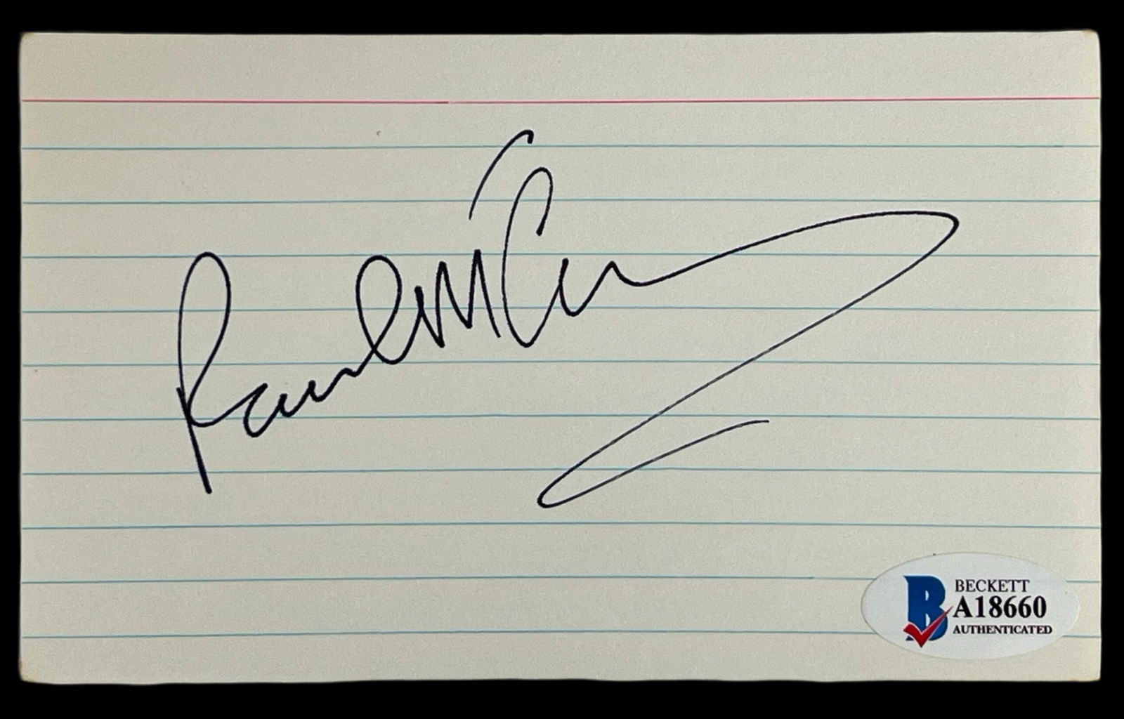 Paul McCartney Signature/ Autograph (1 of 3)