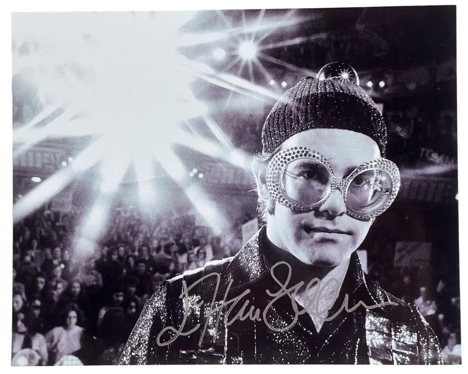 Sir Elton John Autographed/ Signed Photograph (1 of 3)