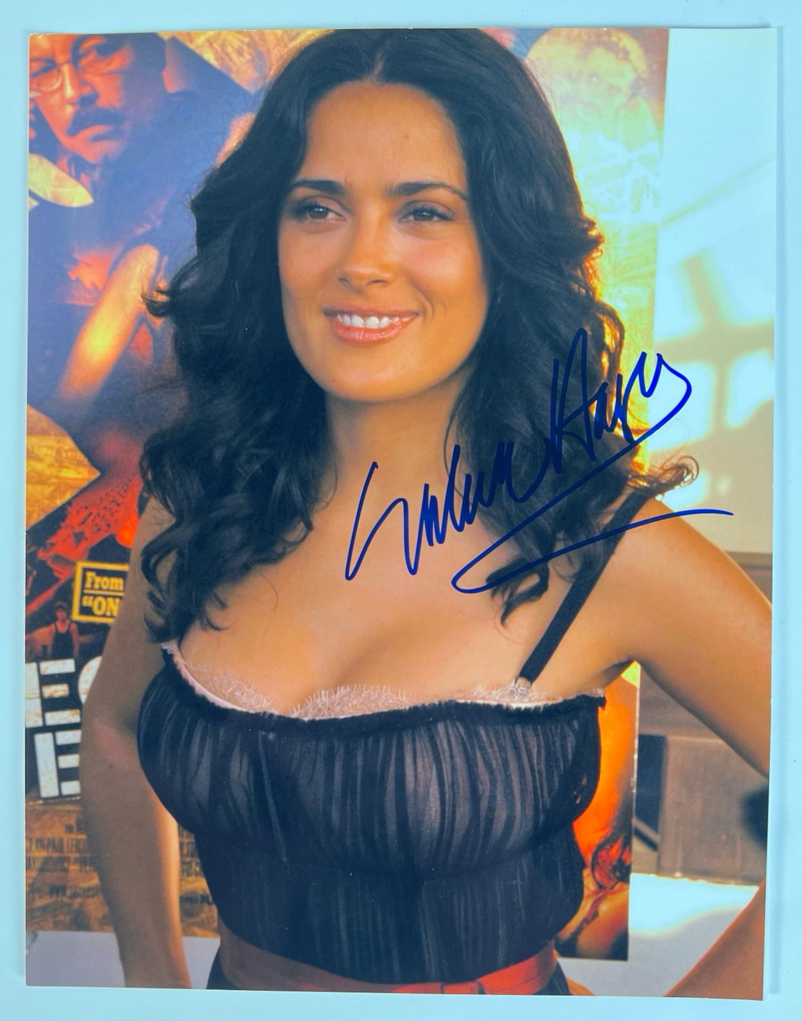 Salma Hayek Autographed/ Signed Sexy Photograph (1 of 4)