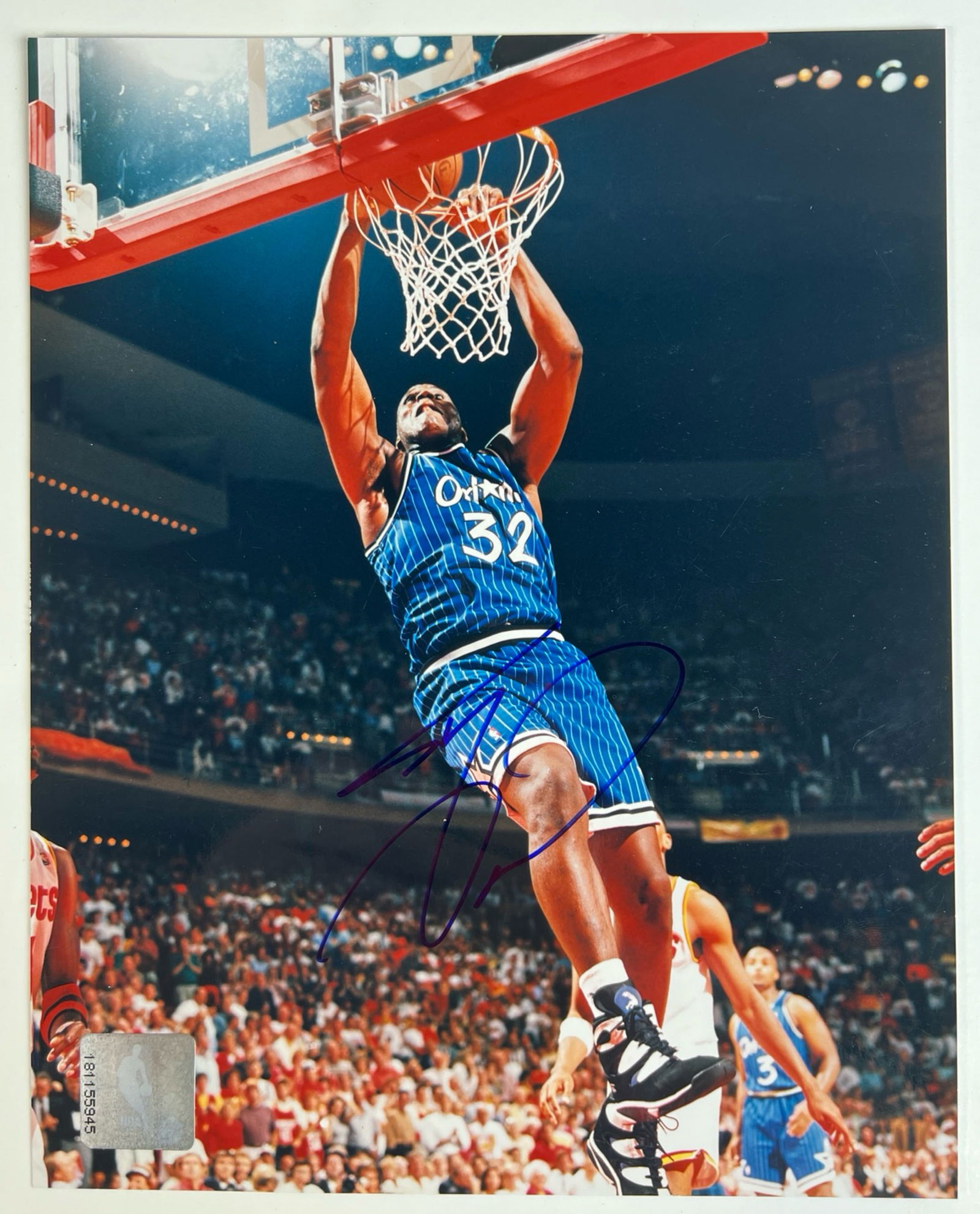 Shaquille O'Neal Autographed Orlando Magic Photo (1 of 5)