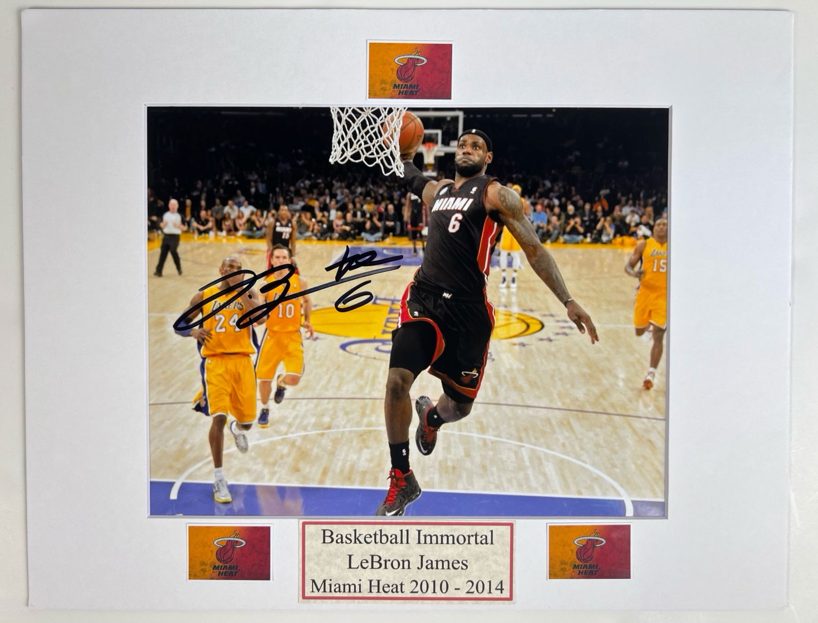 LeBron James - Basketball Immortal Signed Photo (1 of 2)