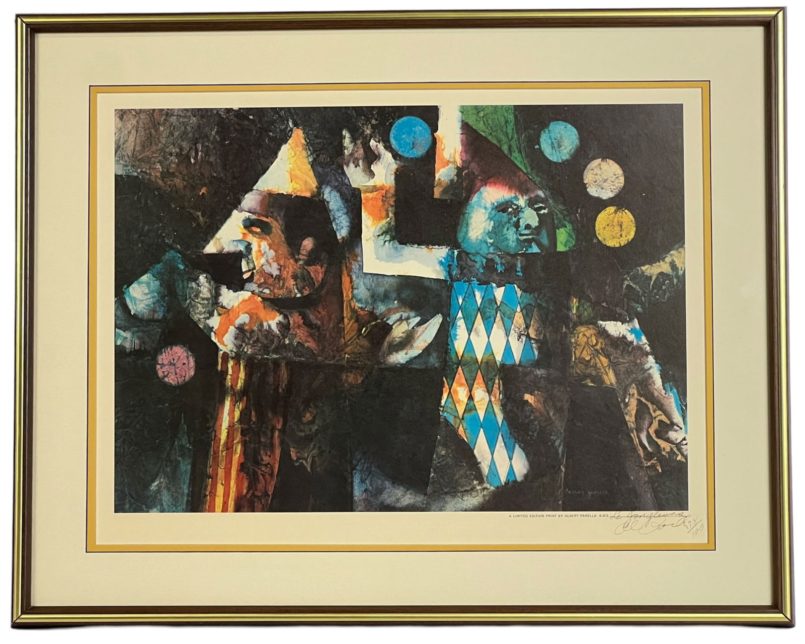 Albert Parella- "Le Jongleur" LE Signed Print (1 of 3)