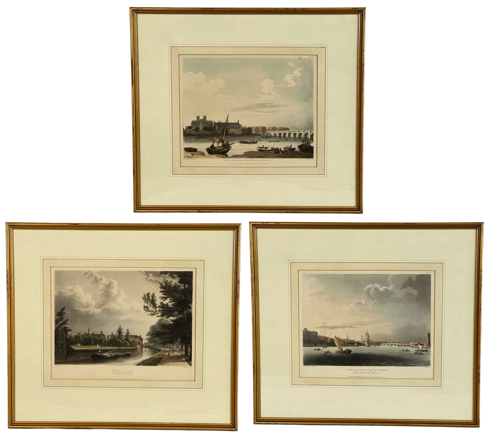 The Microcosm of London- 19th C. Etchings (1 of 8)