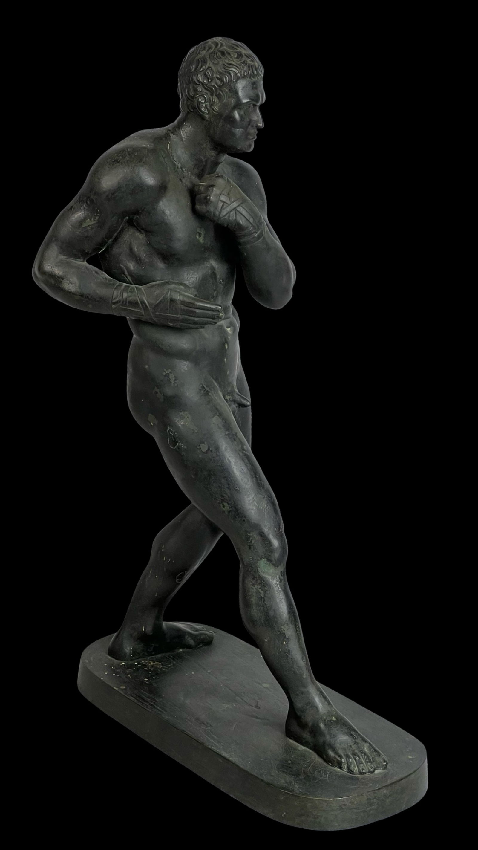 Antonio Canova "Damoxenos" Boxer Bronze Sculpture (1 of 5)