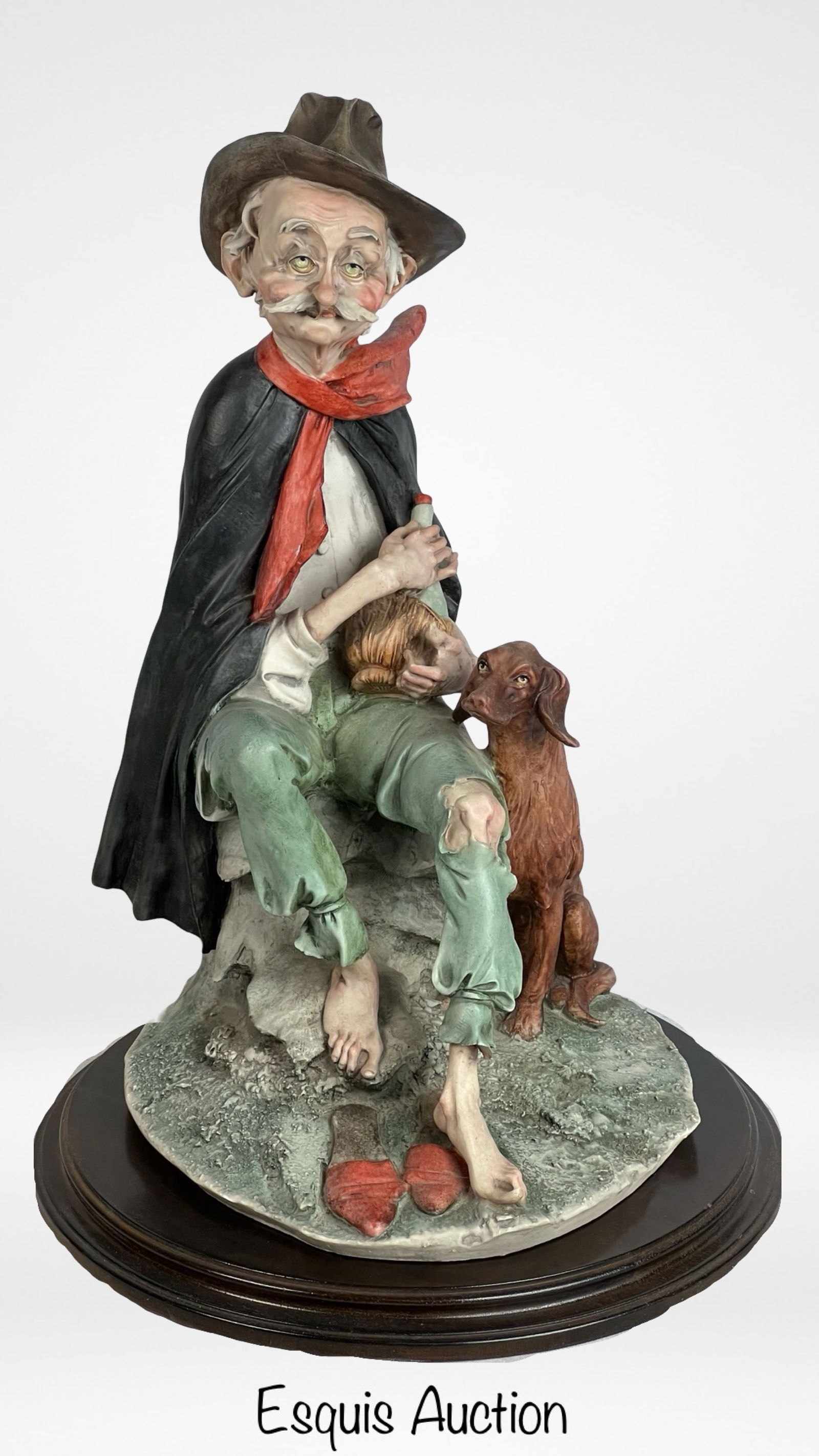 18" Giuseppe Armani Capodimonte Figure of  Old Man (1 of 4)