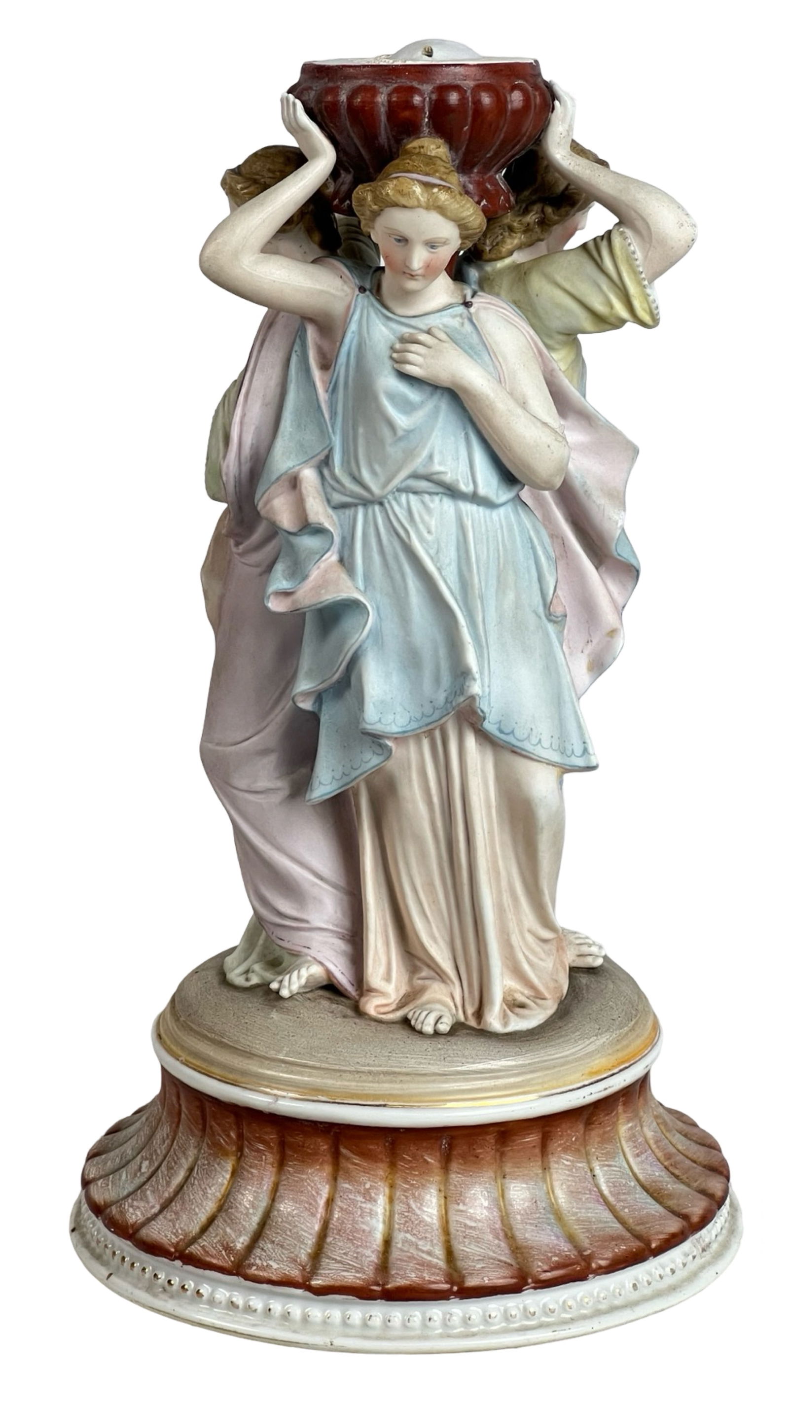 19th Century Meissen Porcelain "Three Graces" (1 of 5)