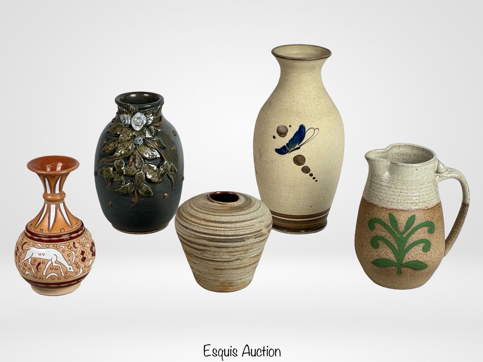 Collection of Studio Pottery & Artisanal Vessels (1 of 6)