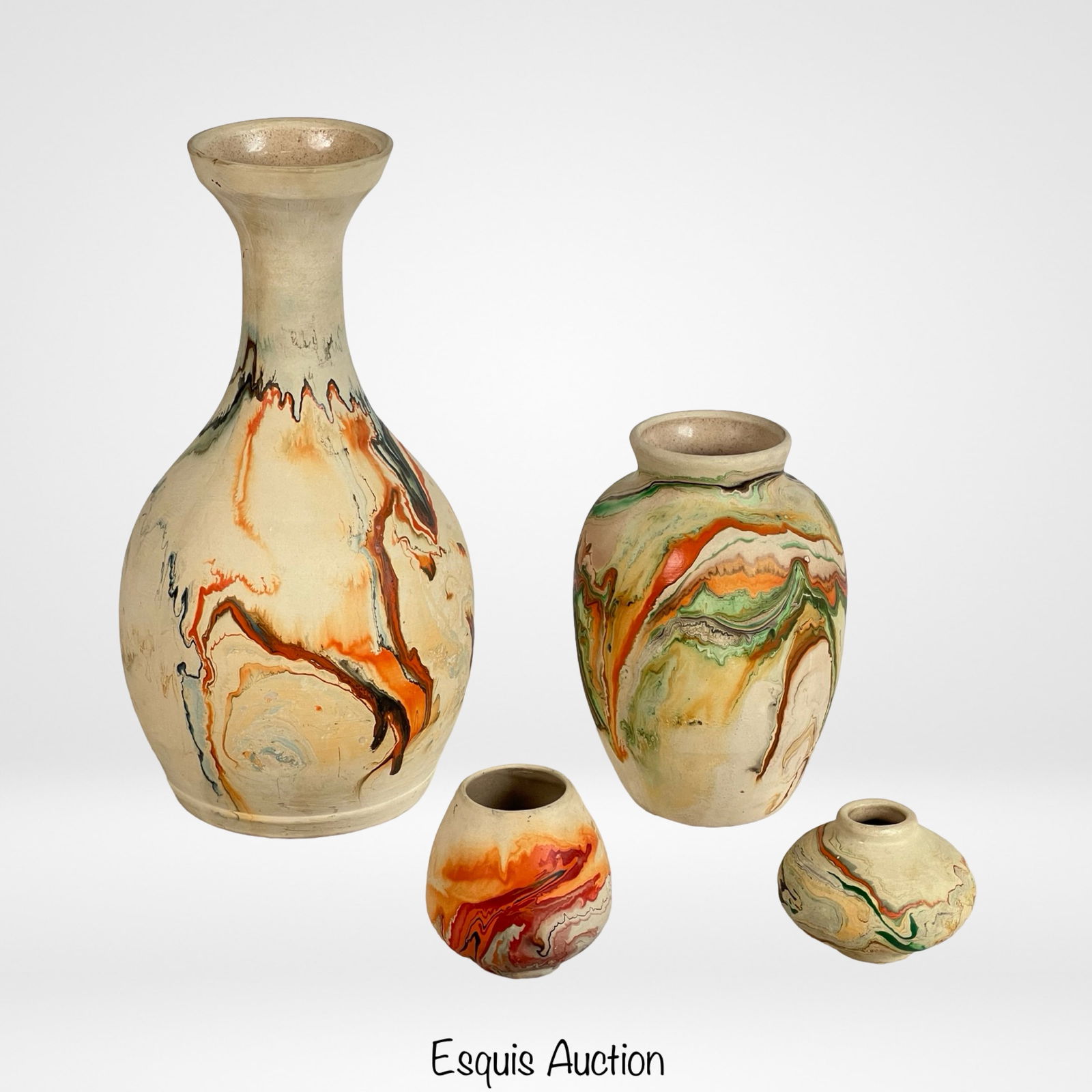 Nemadji Native American Pottery Vases (1 of 4)