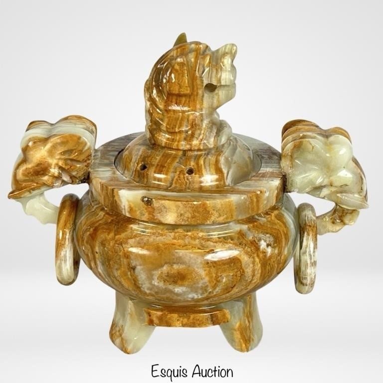 Chinese Stone & Wood Carved Figurines (1 of 6)