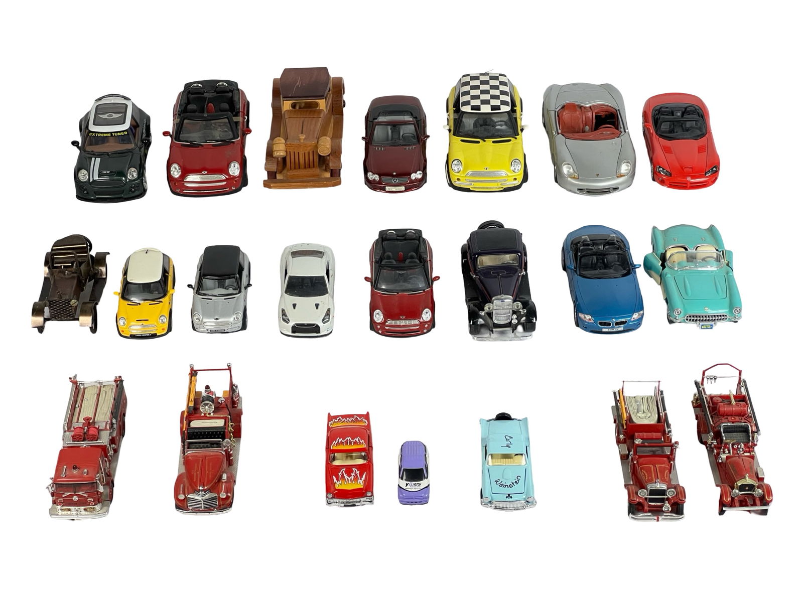 Collection of Die-Cast Car Models (1 of 6)