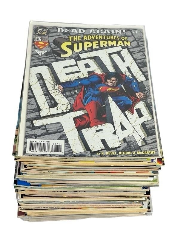 Collection of Vintage DC Superheroes Comic Books (1 of 3)