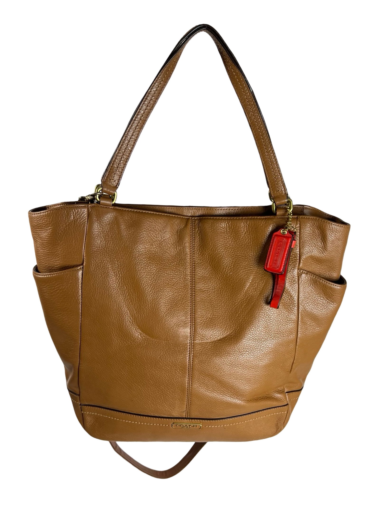 Coach Parker North South Leather Tote Bag (1 of 5)