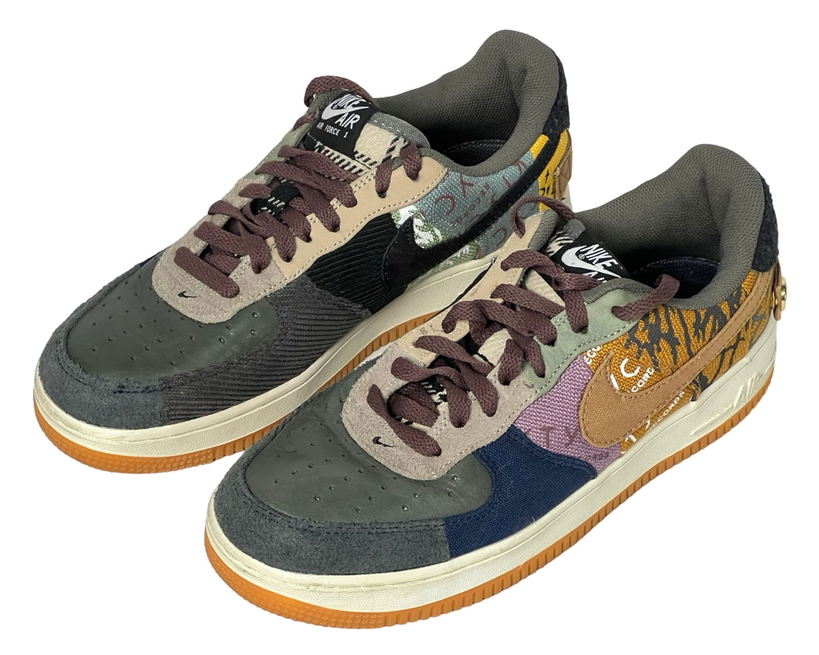 Nike Air Force 1 Cactus Jack Travis Scott Sneakers (1 of 7)