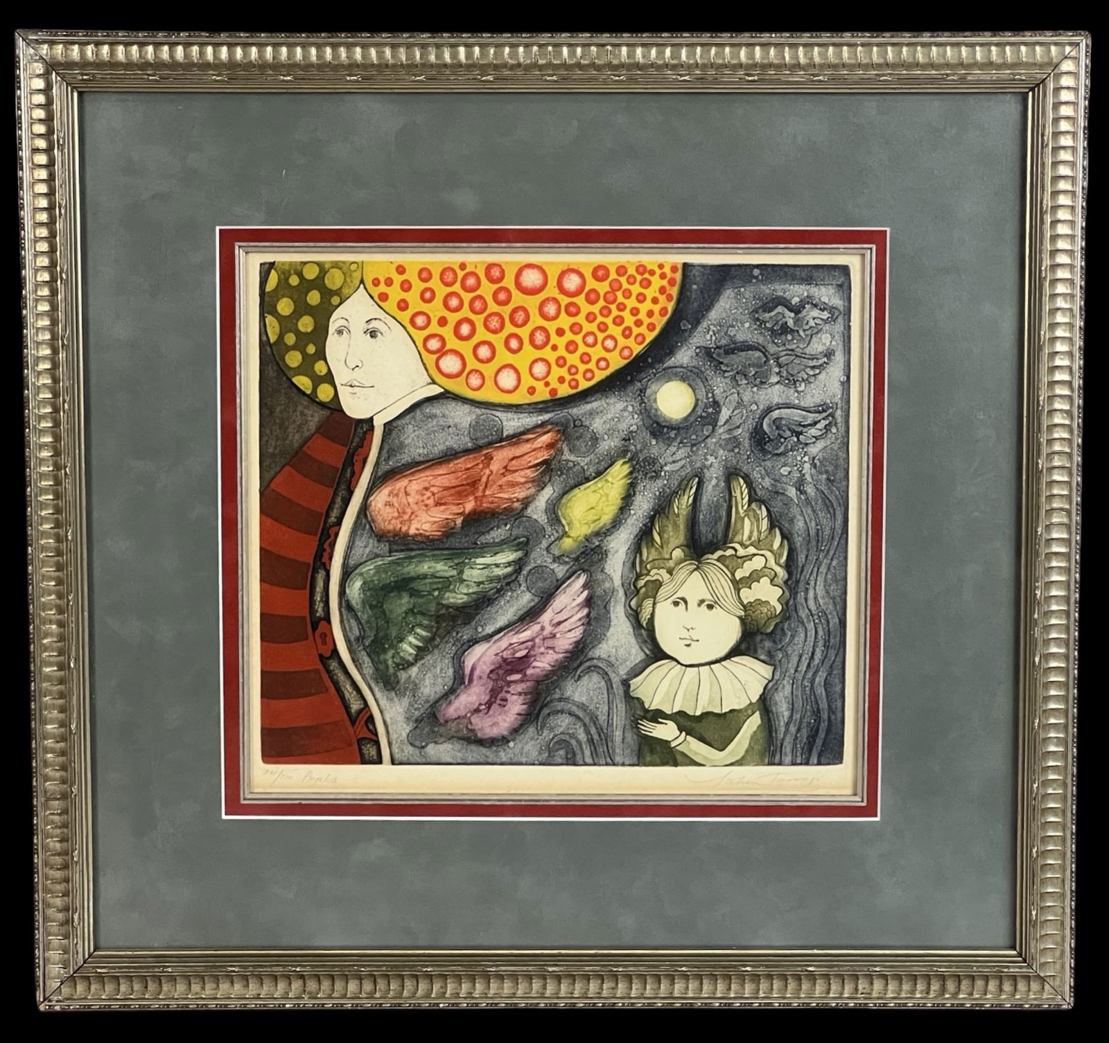 Leticia Tarrago - "Angelus" LE Signed Aquatint (1 of 4)