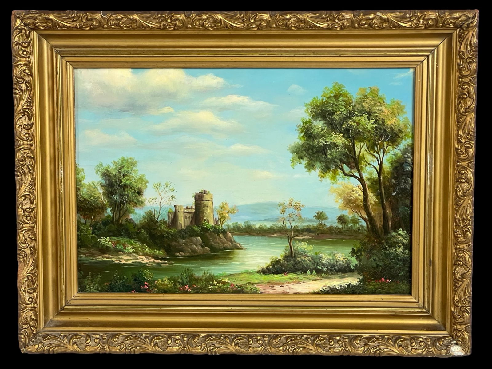 European School- Landscape with Castle Ruins (1 of 4)