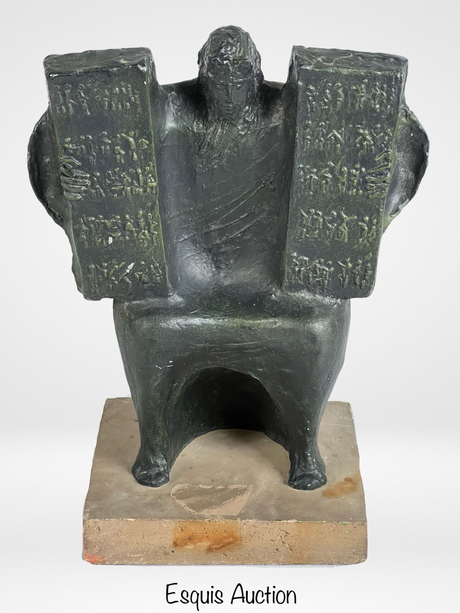 Giuseppe Marci- Moses Ten Commandments Sculpture (1 of 5)