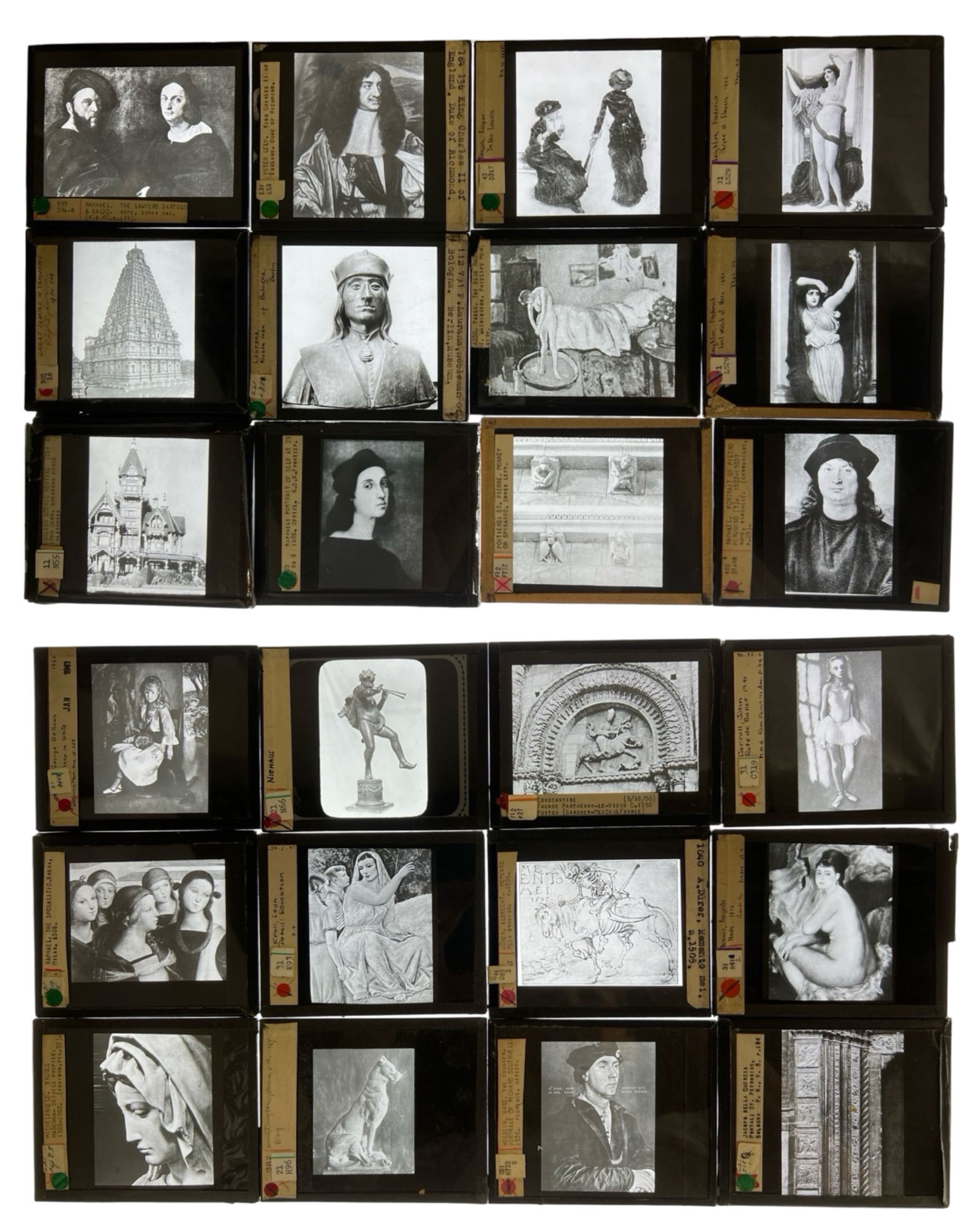 Antique Glass Slides - Art & Architectural Imagery (1 of 3)