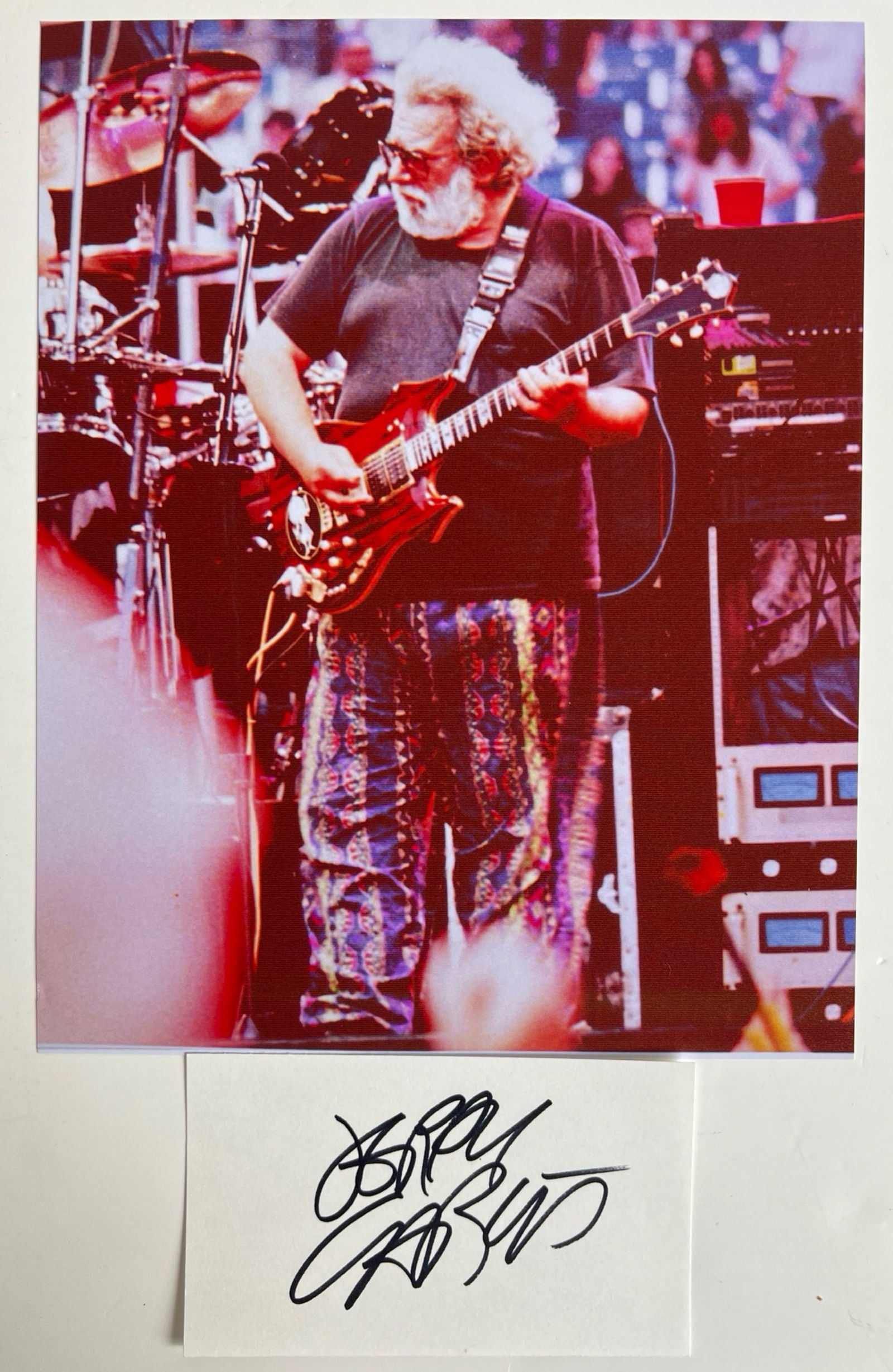Jerry Garcia "Grateful Dead" Autograph/ Signature (1 of 3)
