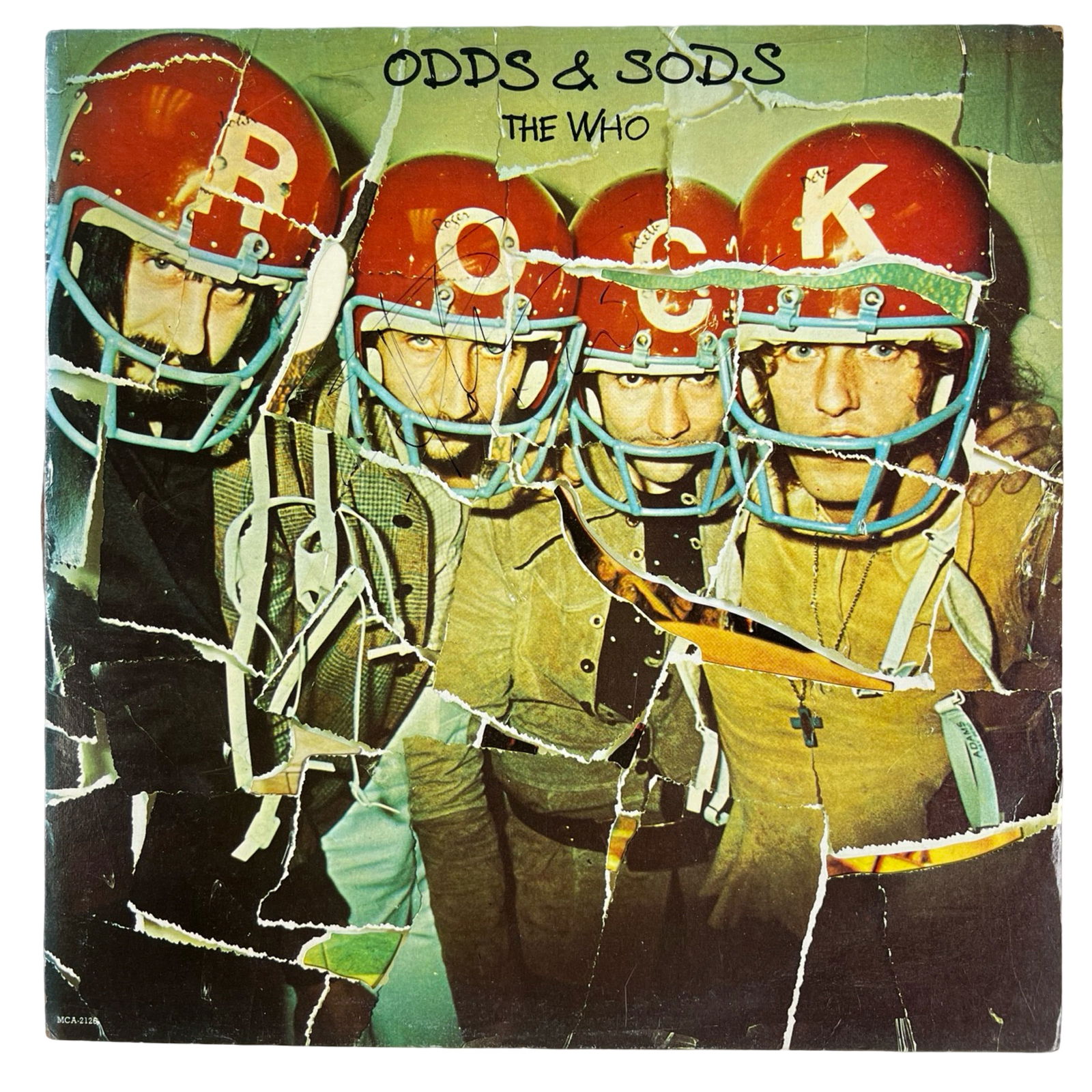 Keith Moon "The Who" Autographed Album Cover (1 of 6)