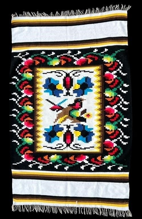 Vintage Hand Woven Navajo Tapestry Kilim (1 of 5)