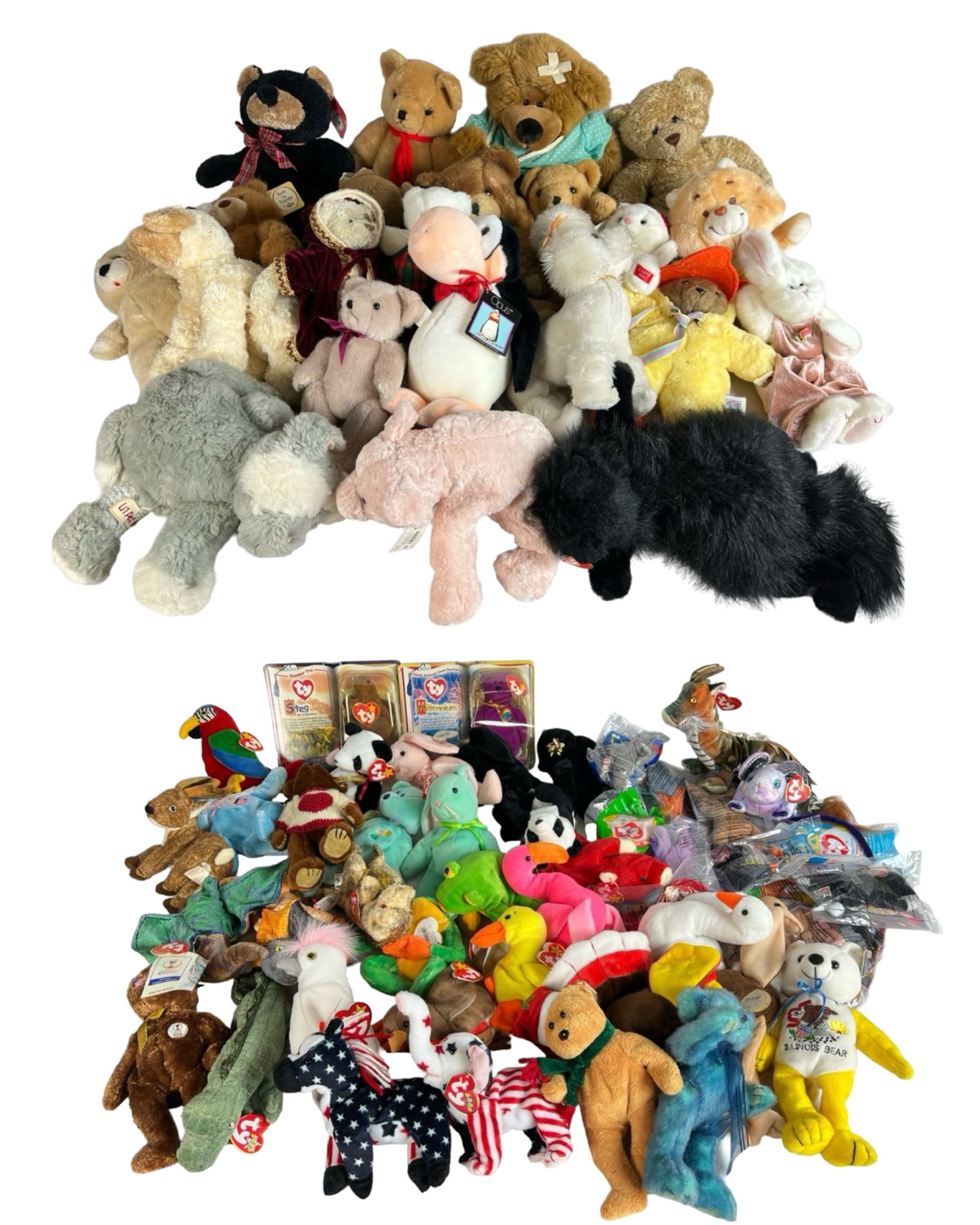 Large Collection of Plush Toys and Beanie Babies (1 of 5)