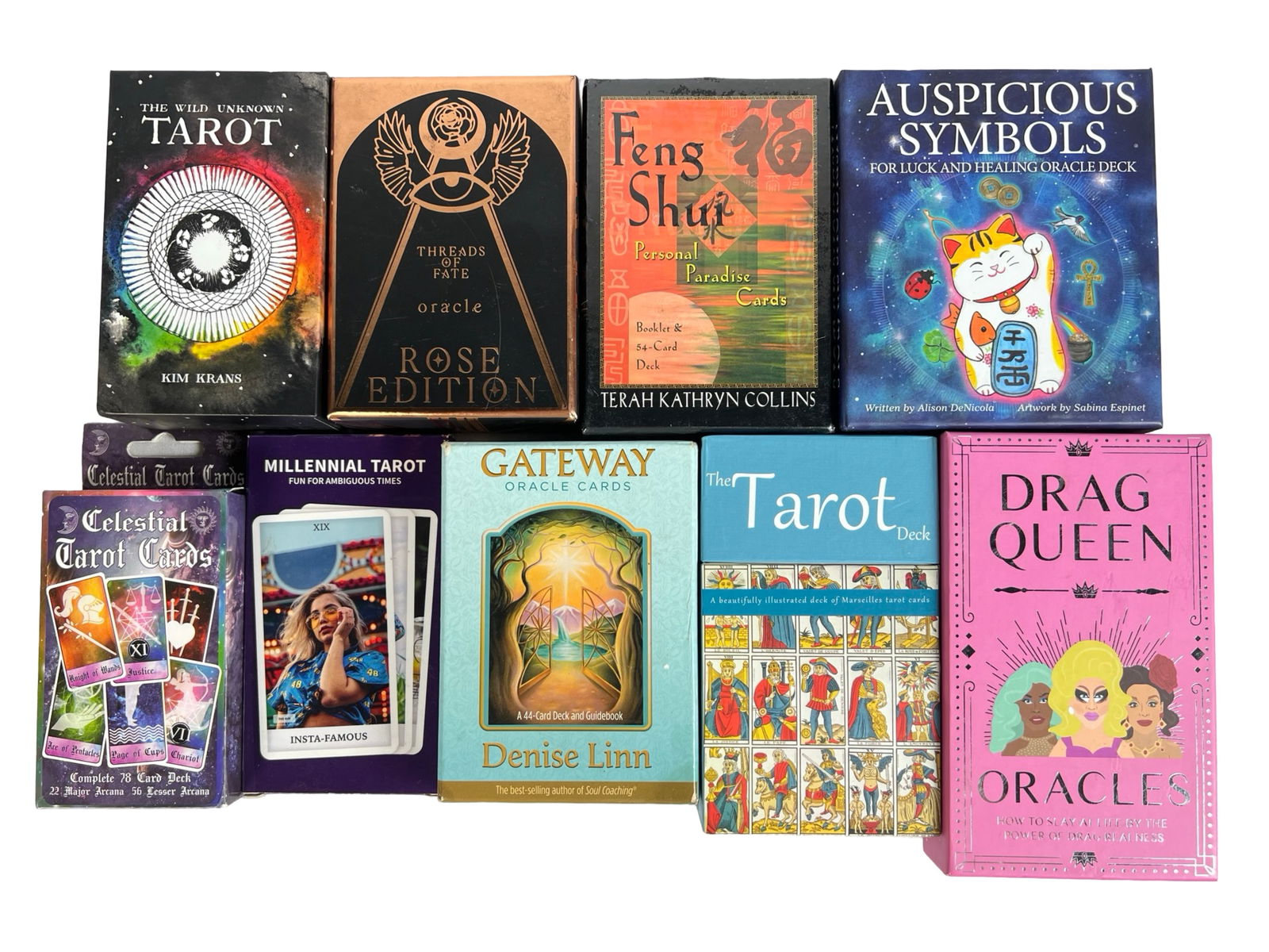 Collection of Tarot and Oracle Card Decks (1 of 2)