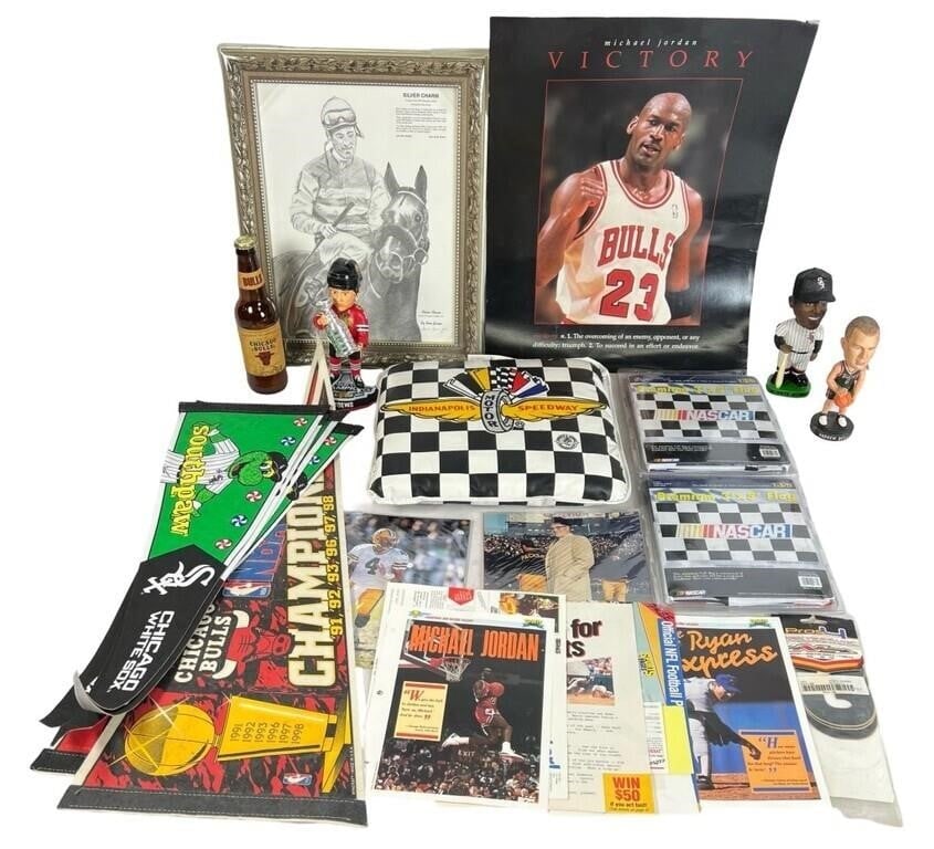 Sports Memorabilia- Bulls, White Sox, Blackhawks (1 of 7)
