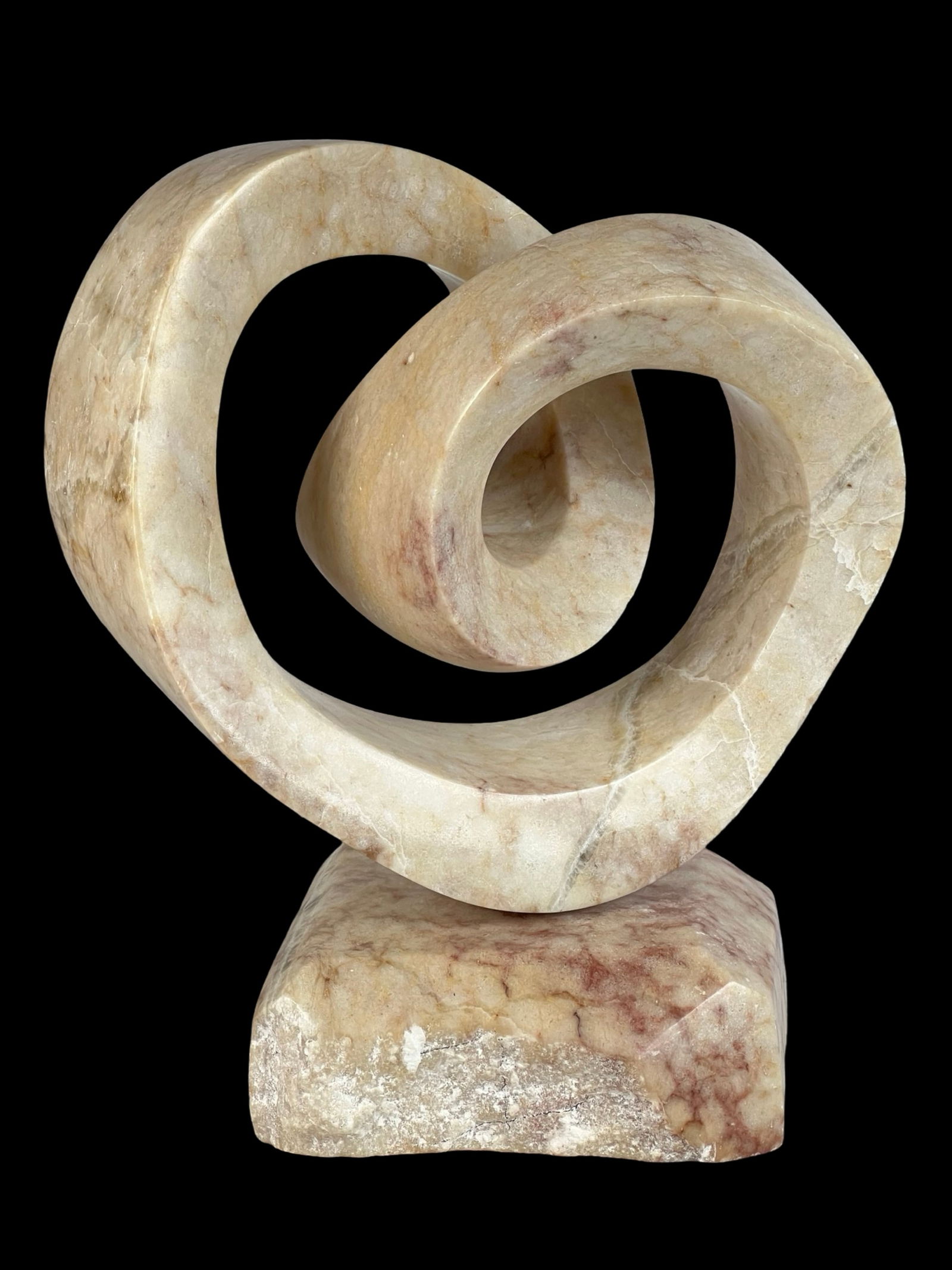 Large Contemporary Hand Carved Marble Sculpture (1 of 4)