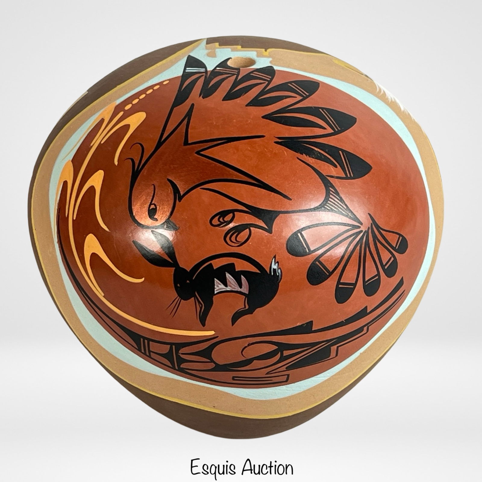 Jemez Pueblo Pottery Art Vase by Luis Tapia (1 of 4)