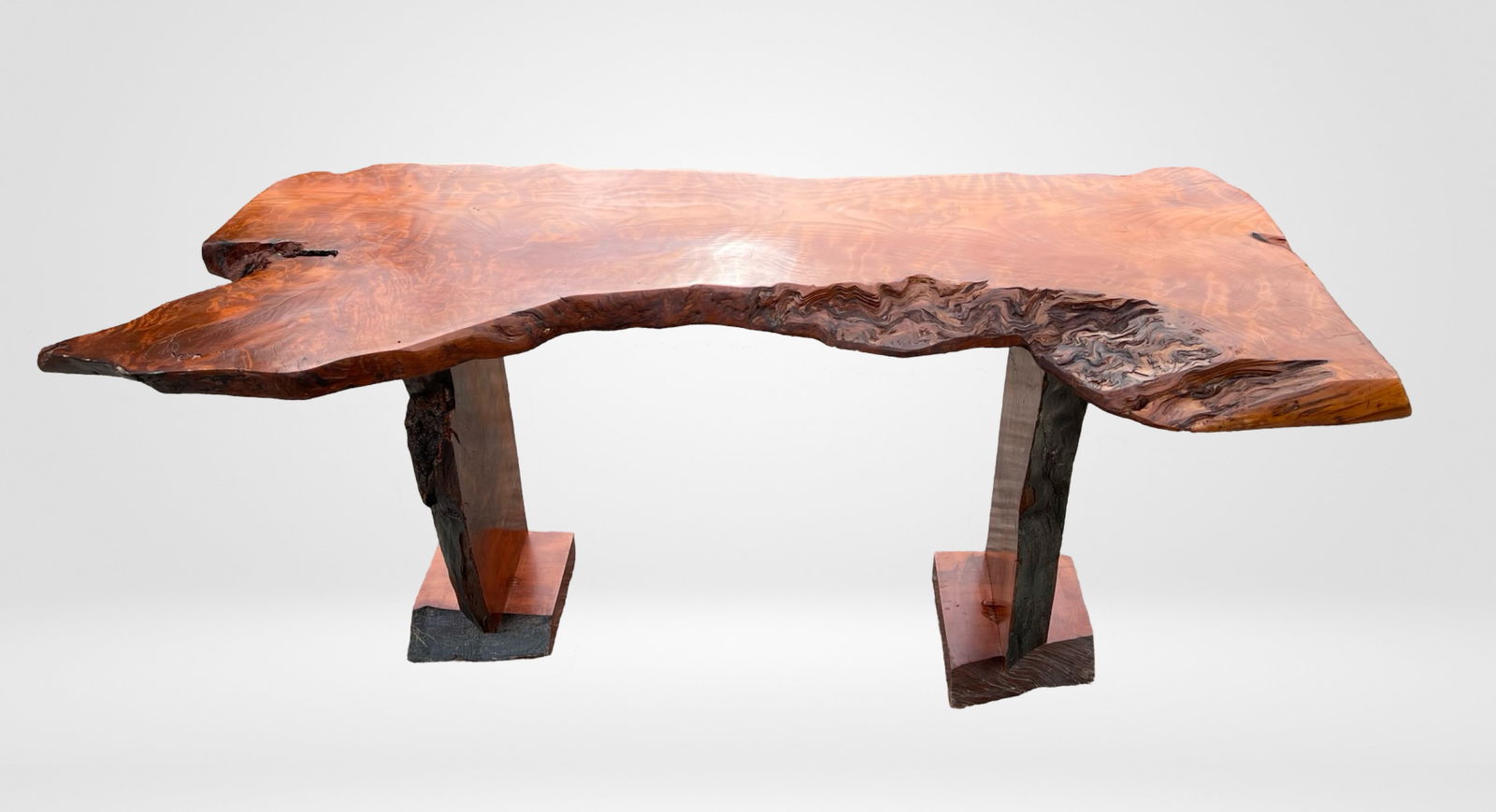 California Redwood Burl Live Edge Table (1 of 5)