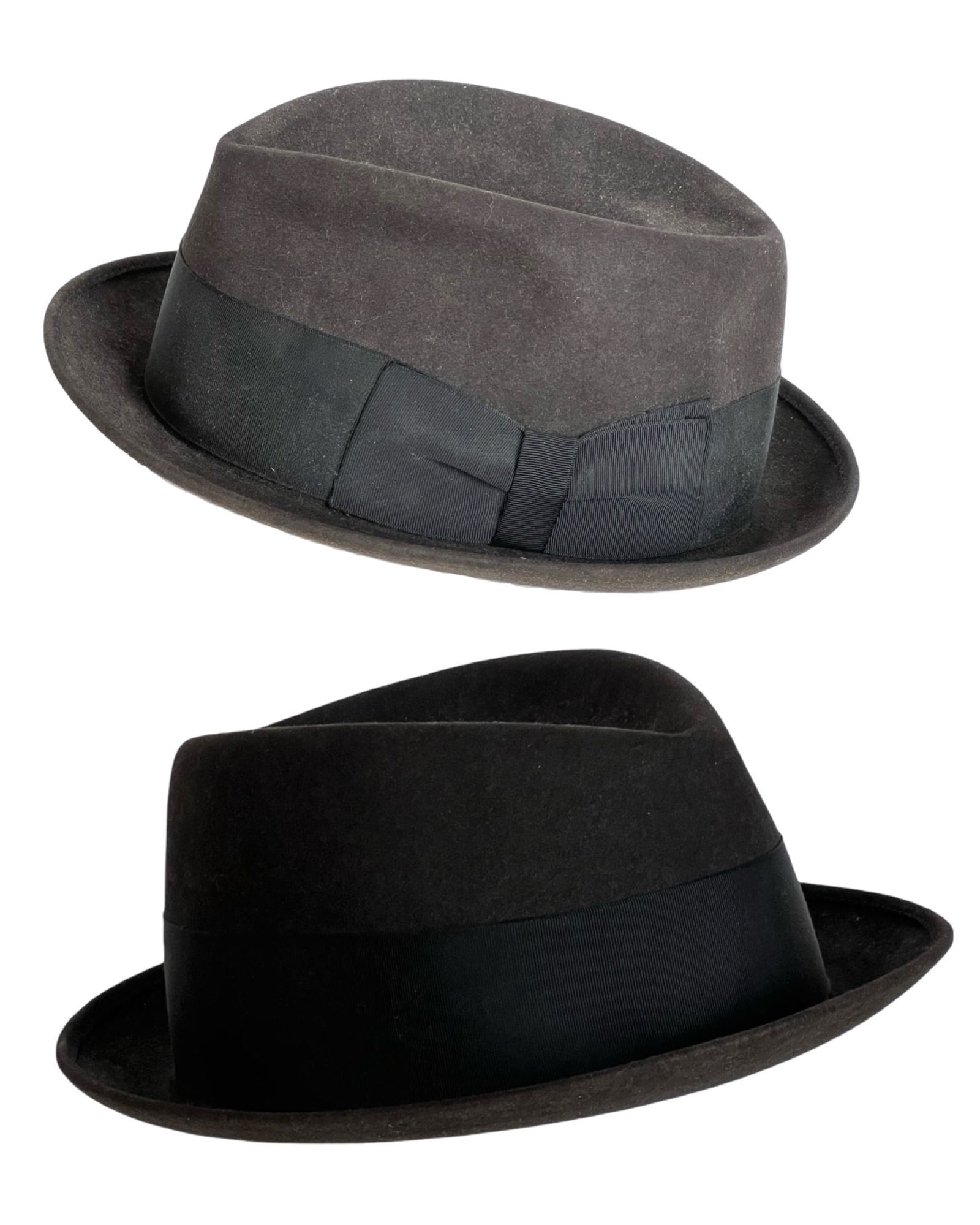 Men's Vintage Fedora Felt Hats- Dobbs (1 of 7)
