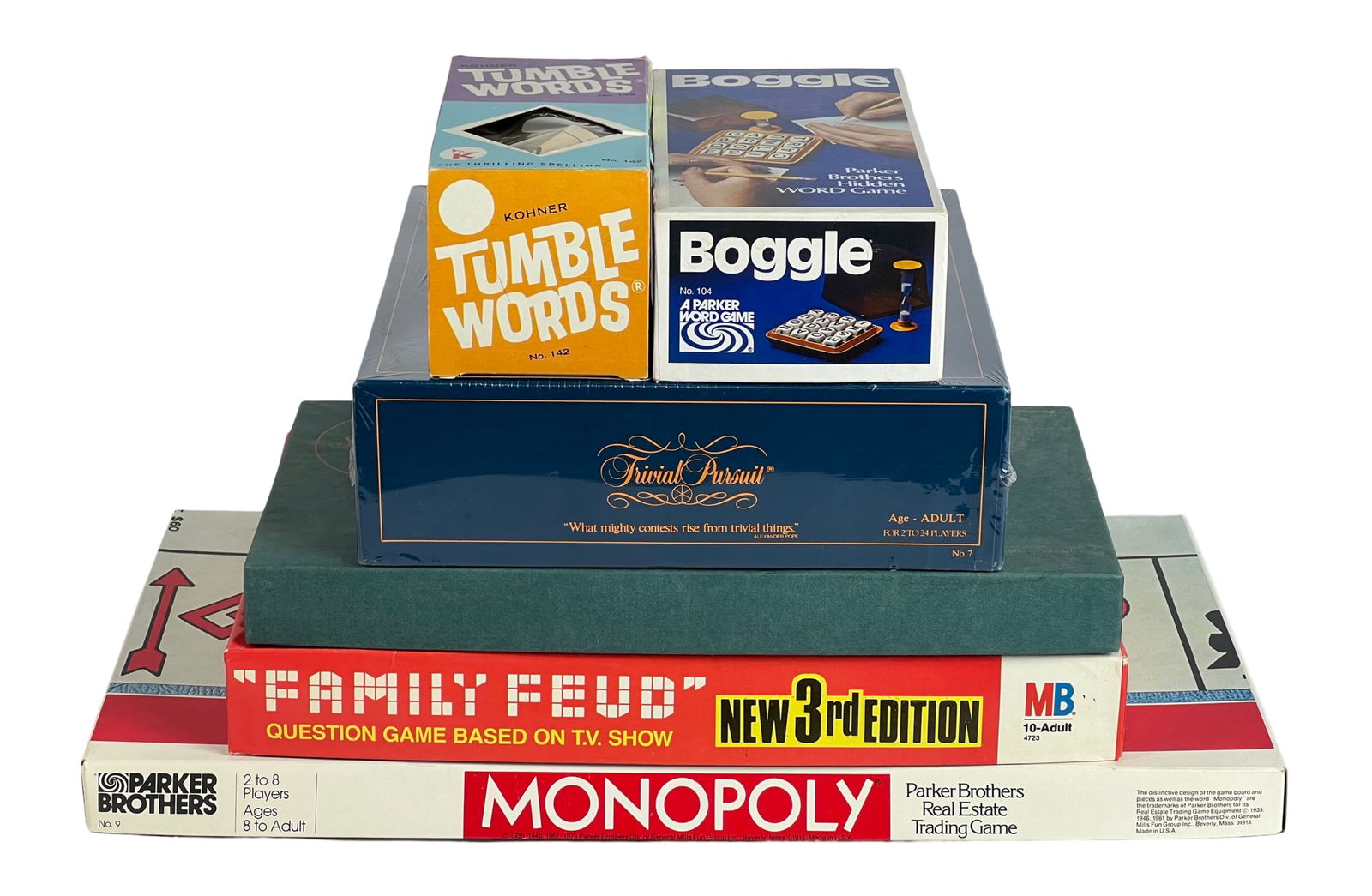 Group of Vintage Board Games- Monopoly (1 of 4)