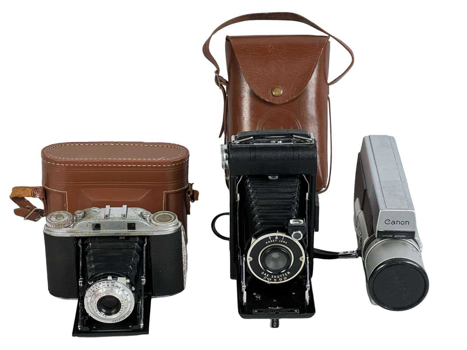 カメラ OKAKO Waltax Waltax Okako Vintage Japanese Folding Camera W/ 7.5cm 3.5