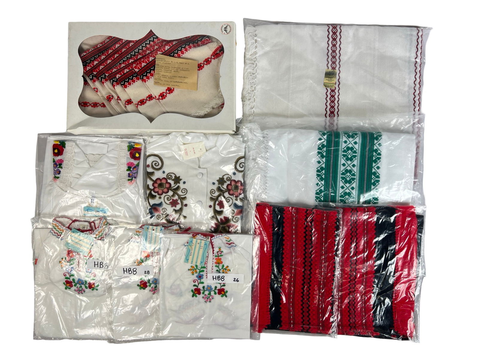 Hungarian Kalocsa Folk Traditional Textile (1 of 5)