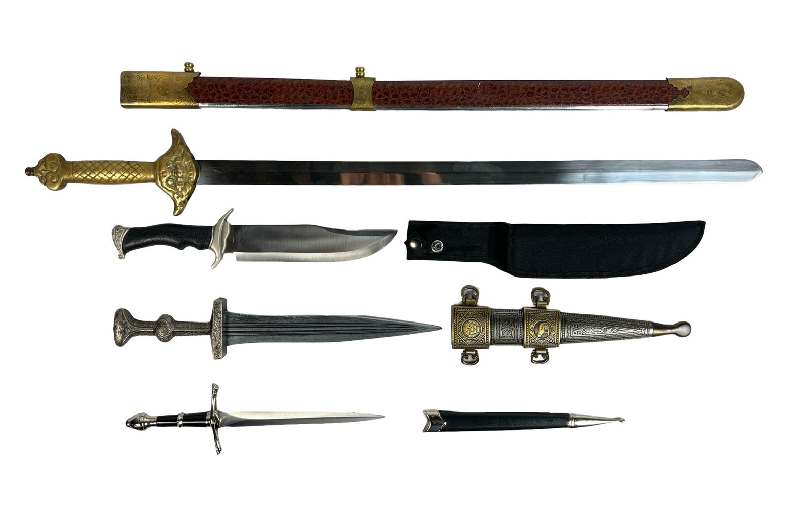 Lot of Assorted Knives and Swords (1 of 5)