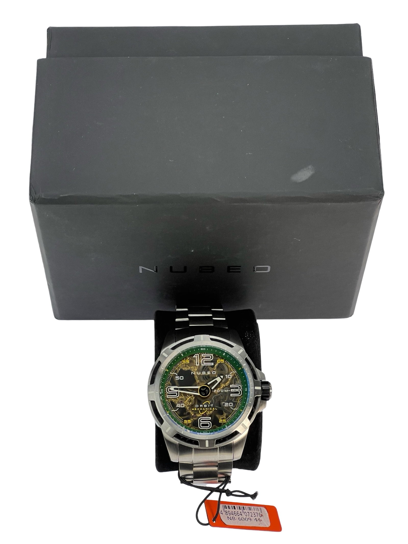 Nubeo Orbit Trajectory Skeleton Diver Watch: Nubeo Orbit Trajectory Skeleton Diver Watch. New in Box.